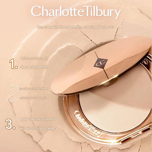 CT Powder Compact Small Sample Small Gold Plate Powder Makeup Trial Pack Natural Skin Tone Correction 0.8g