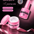 Long-Lasting Solid Nail Glue Gel Kit for Press-On Nails Oolala Meijia