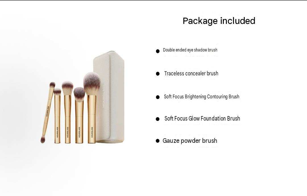Hourglass Face & Eye Travel Brush Set