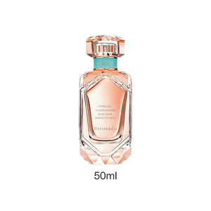 TIFFANY & CO. Rose Gold Women's Perfume Floral and Fruity Notes EDP Musk & Blue Rose 30ml 50ml 75ml Birthday gifts for girlfriends or best friends or students.