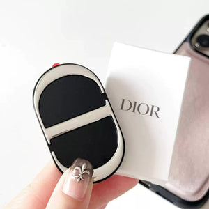 Dior Phone Ring Holder with Integrated Compact Vanity Mirror.