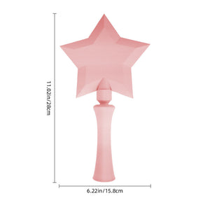 HalloKltty payment stick, star magic wand, 3D printed creative cartoon card holder, transit card swipe fairy wand.