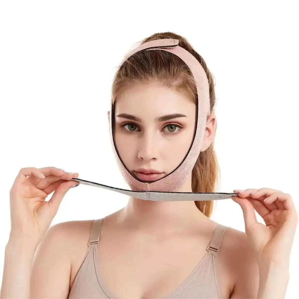 Slimming Face Belt Lifting Double Chin Face Mask Tight But N