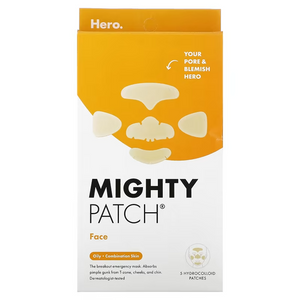 Hero Cosmetics Mighty Patch Original: Hydrocolloid Blemish Patches.