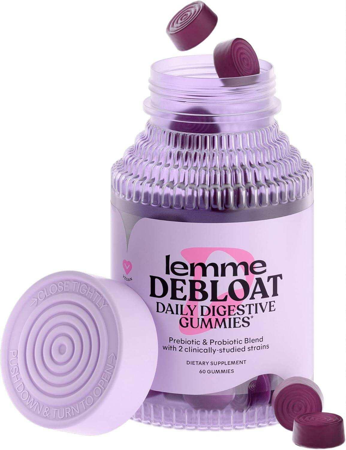 US direct mail Lemme sleep gummies melatonin, elderberry, magnesium, theanine, chamomile, lavender drug-free.