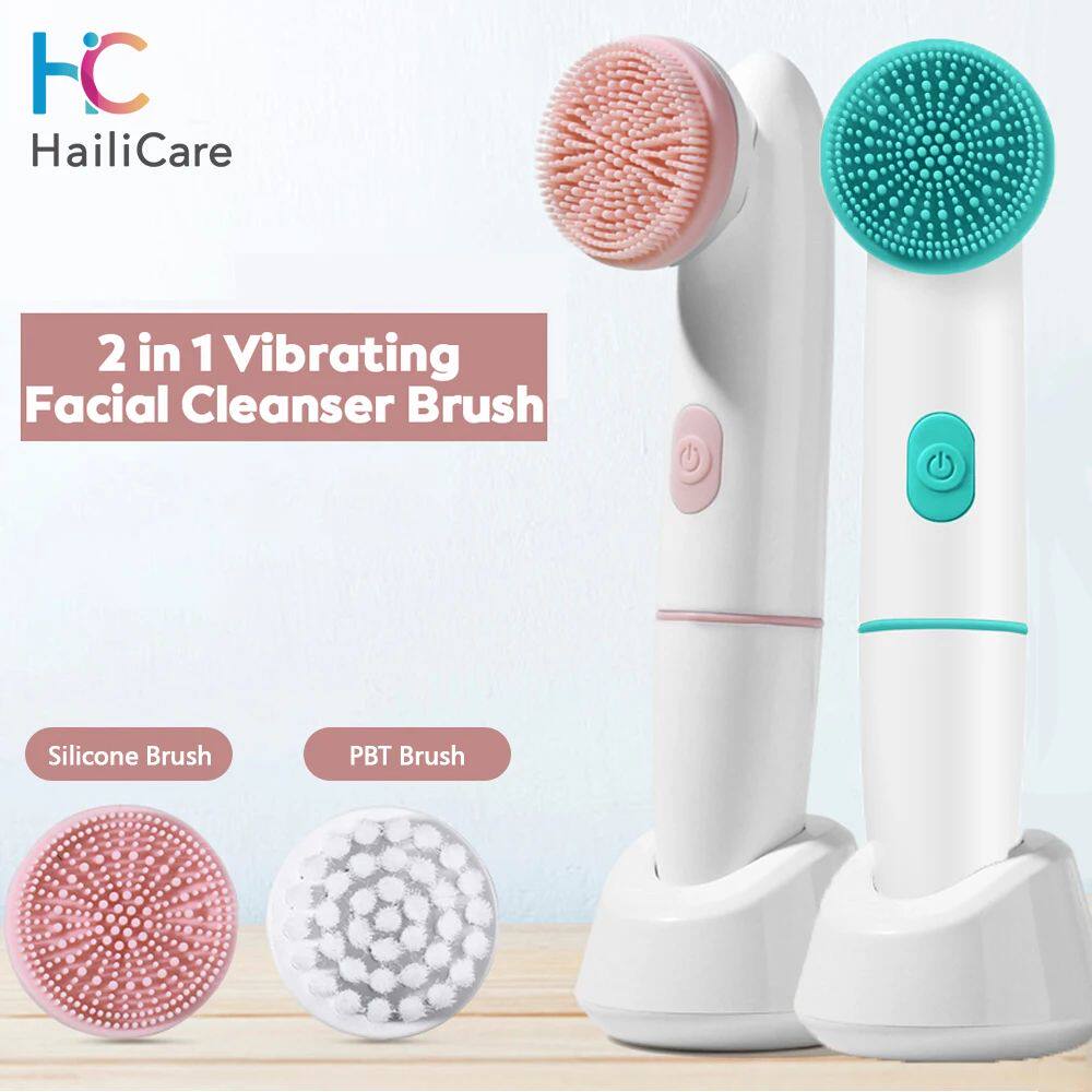 Electric Face Cleansing Brush For Facial Skin Care Wash Soni