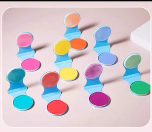[Disposable Hair Dye Powder Foundation] Concert cosplay easy-to-color music festival stage color dye set tool hair dye.