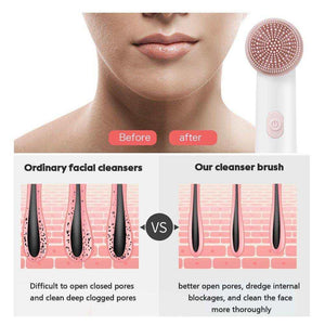 Electric Face Cleansing Brush For Facial Skin Care Wash Soni.