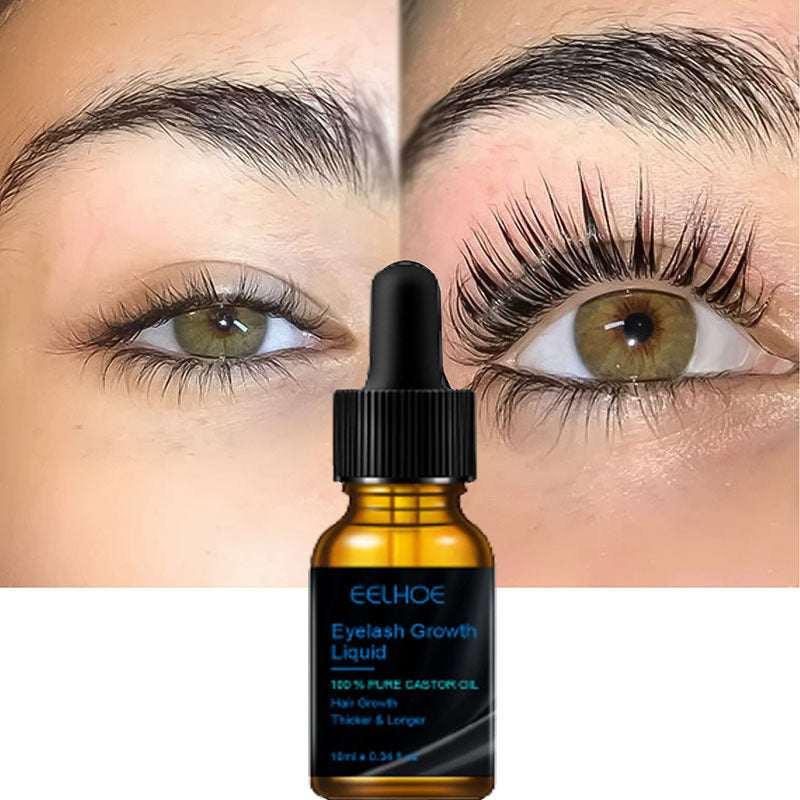 Natural Eyelash Growth Serum: 100% Pure Castor Oil Eyelash & Brow Complex.