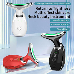 LED Neck Massager for Wrinkle Removal & Skin Tightening.