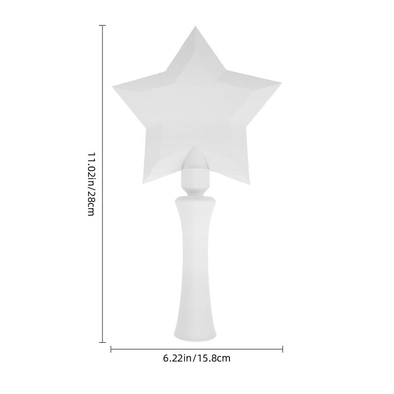 HalloKltty payment stick, star magic wand, 3D printed creative cartoon card holder, transit card swipe fairy wand.