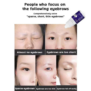 Eyebrow Growth Serum for thicker brows and longer lashes enhancing natural beauty