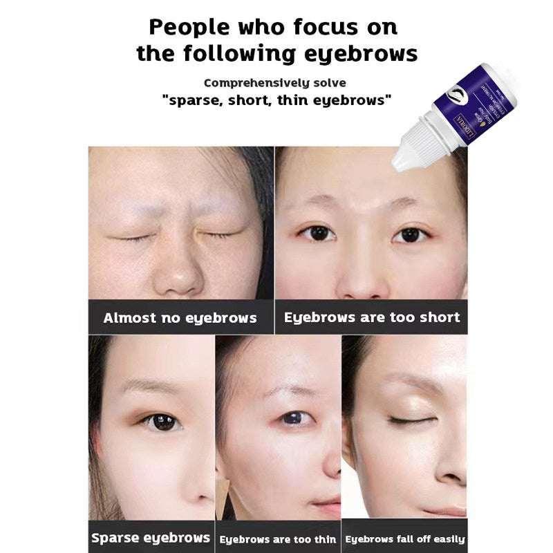Eyebrow Growth Serum for thicker brows and longer lashes enhancing natural beauty