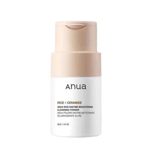 Anua Rice Bran Enzyme Brightening Cleansing Powder 40g Arbutin Brightening Cleansing Powder.