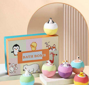 Colorful crystal bath salt ball sets with hidden zodiac toys, the best bath toys for children transforming bath time into a fun, safe, and imaginative experience.