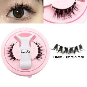 Magnetic eyelashes with applicator kit featuring reusable glue-free 3D faux mink lashes for natural volume