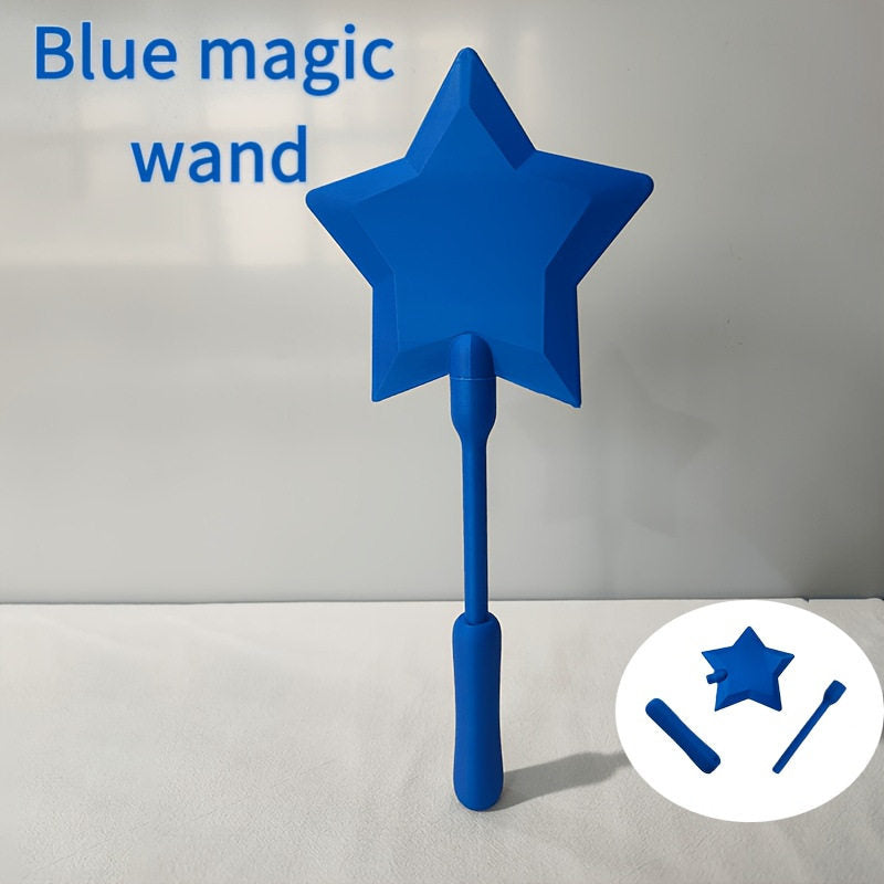 Star Magic Wand NFC Card Holder, Contactless Payment Clip, Fairy Wand Card Swiping Tool, Creative Cartoon Star Stick.