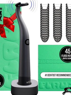 FLAUS Electric Flosser 3-speed 45 replacement head water flosser stick.