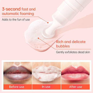Bubble Remove Dark Lips Balm Gloss Oil Moisturizing Exfoliat.