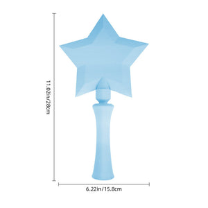 HalloKltty payment stick, star magic wand, 3D printed creative cartoon card holder, transit card swipe fairy wand.