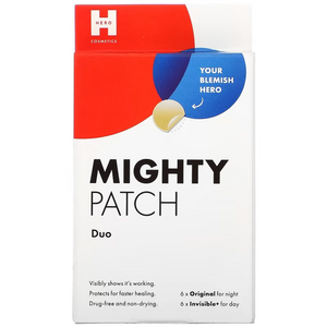 Hero Cosmetics Mighty Patch Original: Hydrocolloid Blemish Patches.