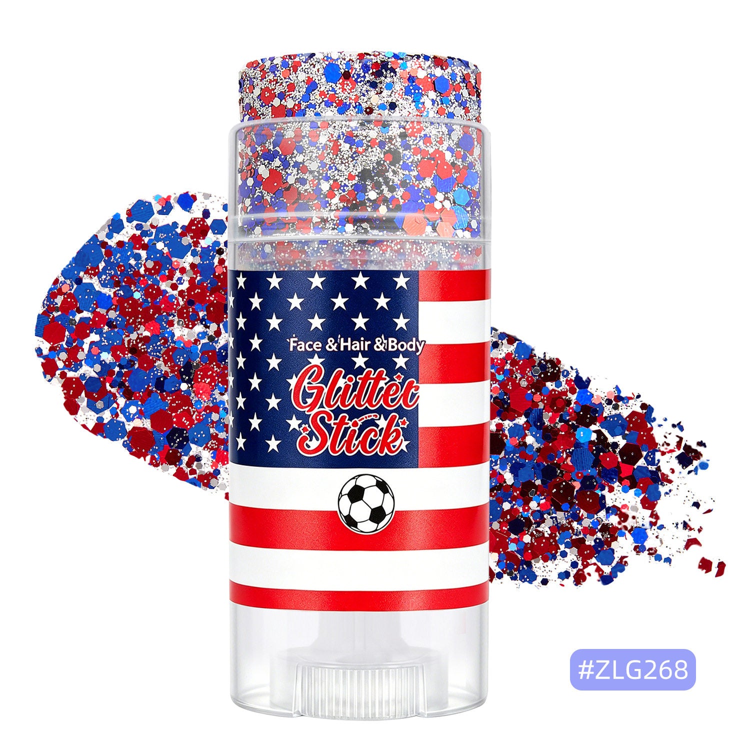 Sequin glue sticks, concert music festival glitter film beauty tools, facial makeup for sports matches, parties, and photo props.