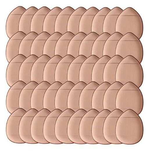 50pcs Mini Finger Sponge Powder Puff Pink Mini Size Finger P.