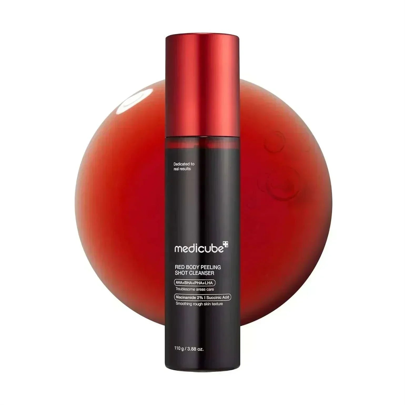 Red Acne Body Peeling Shot | 🌸 مقشر ميديكيوب الكوري لعلاج حبوب الجسم