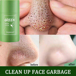 Green Tea Deep Cleansing Face Clean Mask stick for all skin types targeting pores and blackheads