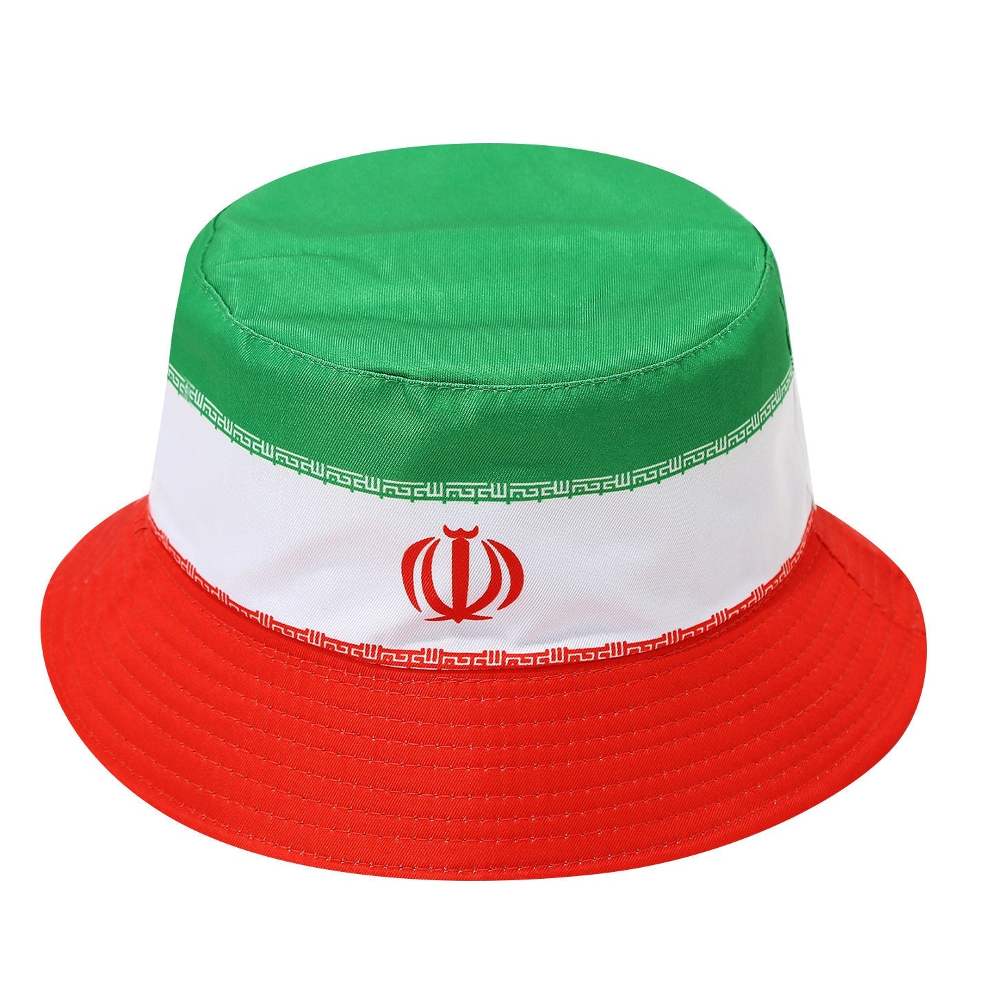 قبعة Bucket Hat بتصميم أعلام الدول لمشجعي كأس العالم.