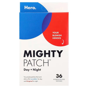 Hero Cosmetics Mighty Patch Original: Hydrocolloid Blemish Patches.