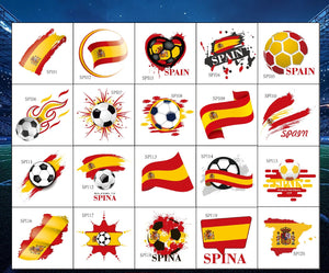 تاتو مؤقت World Cup بتصاميم منتخبات متنوعة وعالية الجودة.