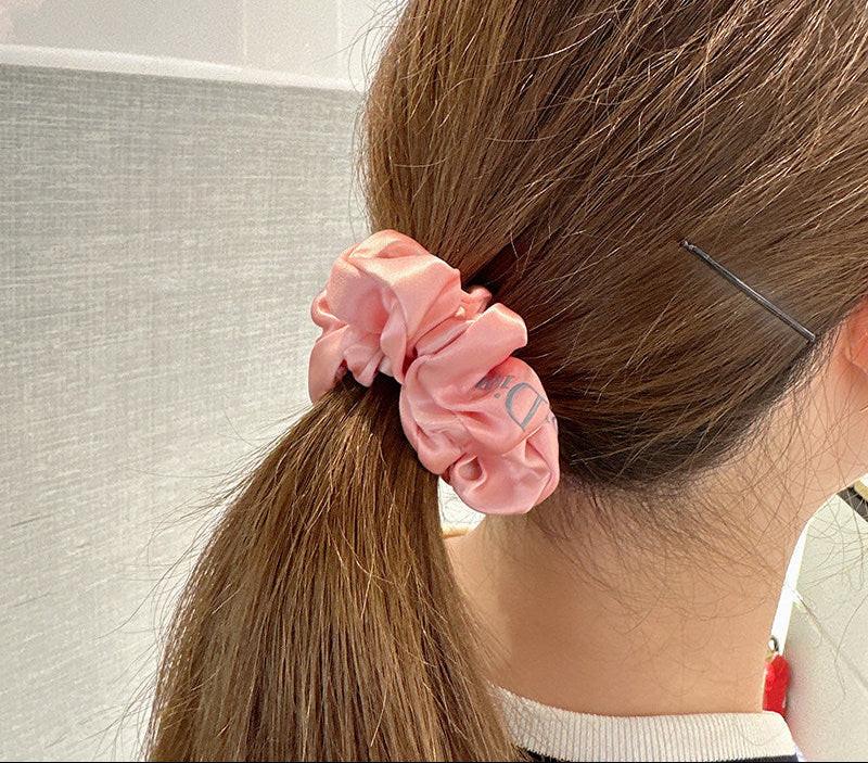 Arabelle Beauty Dior Silk Scrunchie - Gentle Hair Protection.