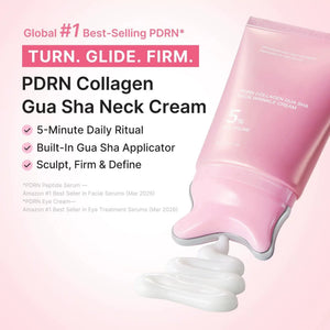 Cross-border TK Hot Item PDRN Collagen Neck Cream Neck Gua Sha Massage Cream with Volufiline 5%