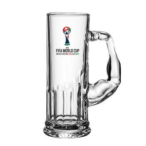 كوب زجاجي بتصميم FIFA World Cup 2026 المميز 500ml.