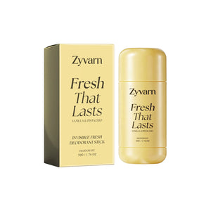 Zyvarn Fresh Invisible Body Stick Daily Care for Body and Armpit Skin, Refreshing and Long-Lasting Scent