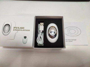 Smart EMS Pulse Sleep Aid Device handheld insomnia relief with 15 intensity levels for better sleep and focus