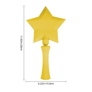HalloKltty payment stick, star magic wand, 3D printed creative cartoon card holder, transit card swipe fairy wand.
