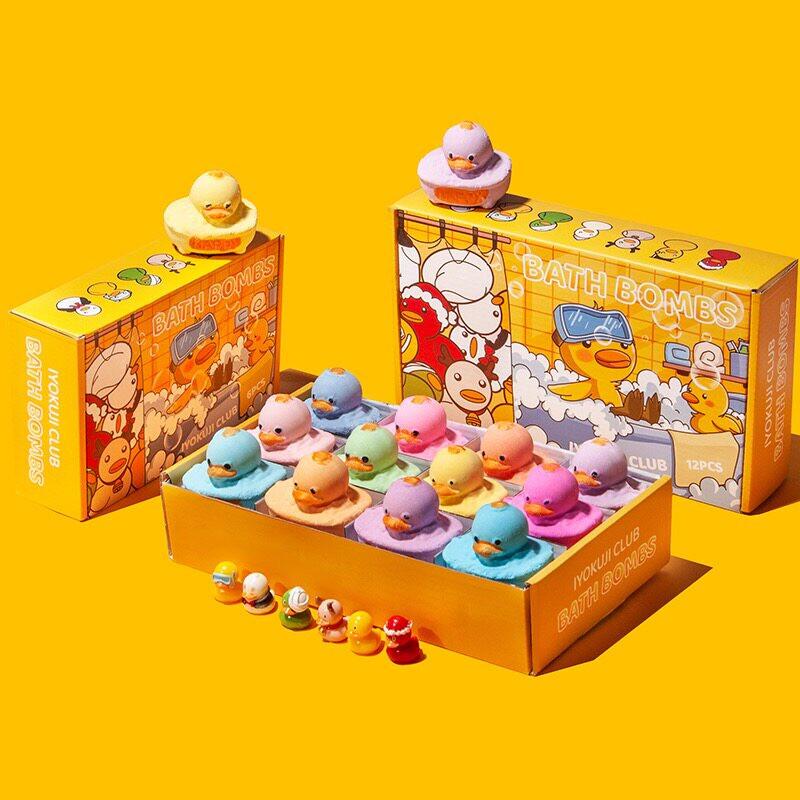 12pcs*60g Kids Bath Balls Marine Toy Scented Bath Salt Balls Explosive Essential Oil Bath Balls Bubble Bubble Bombs.
