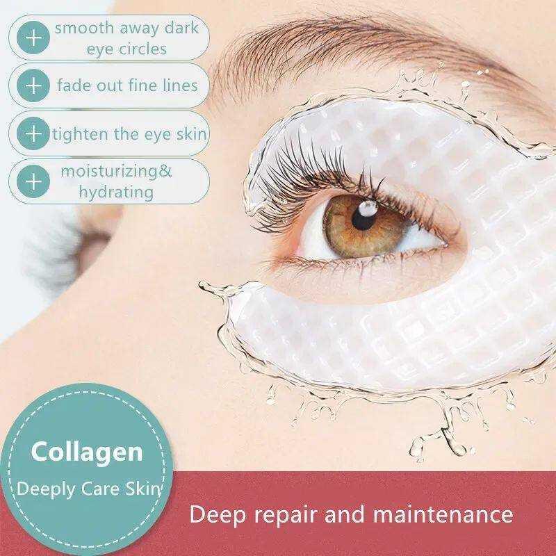 Overnight Eye Lift & Revitalize: 360° hydrogel under eye recovery patch.