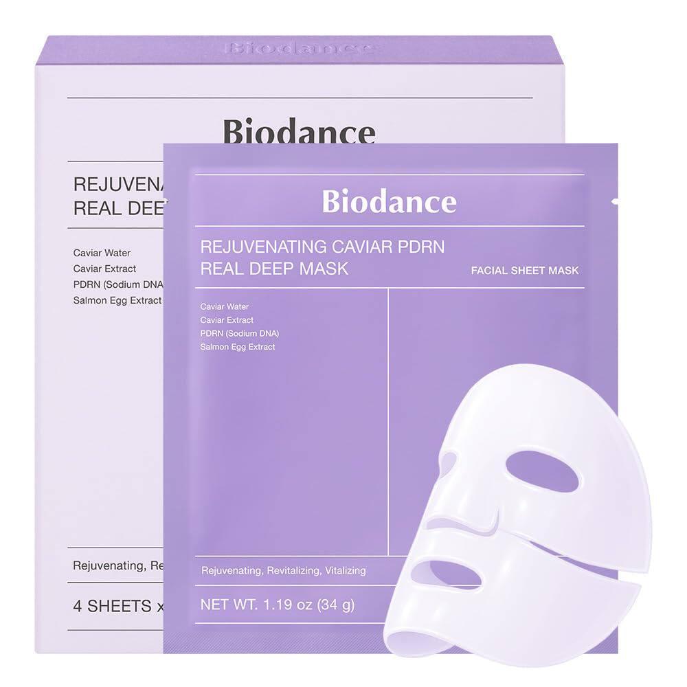 Biodance Real Deep Mask Collection - Hydrating & Radiance Sheet Masks.