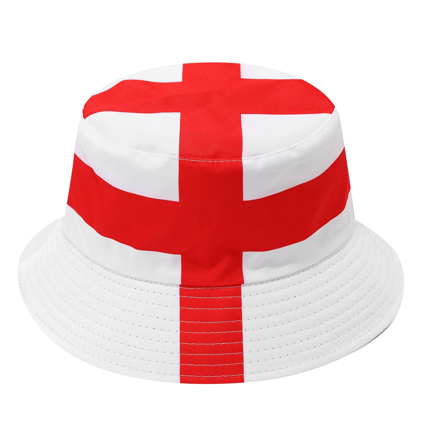 قبعة Bucket Hat بتصميم أعلام الدول لمشجعي كأس العالم.