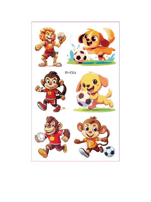 Tattoo stickers for the US, Canada, Mexico World Cup football rugby tournament, America's Cup face paper, waterproof sweat-resistant hair 10 sheets.