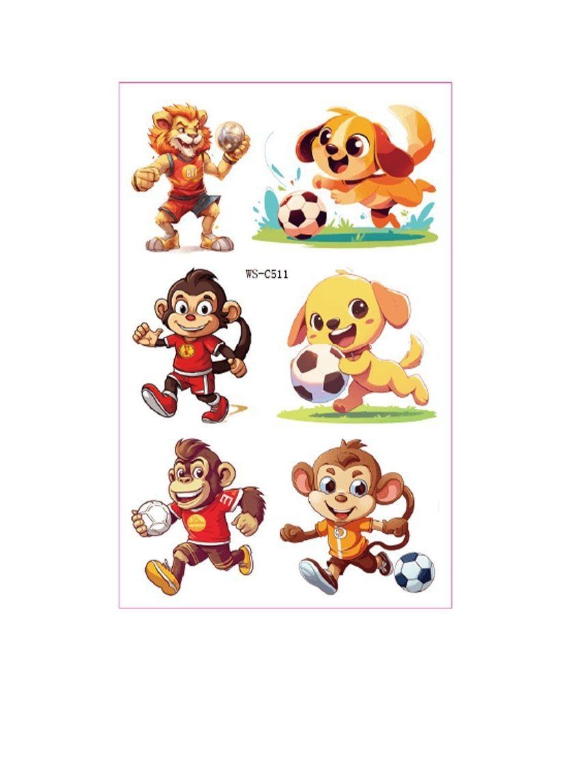 Tattoo stickers for the US, Canada, Mexico World Cup football rugby tournament, America's Cup face paper, waterproof sweat-resistant hair 10 sheets.