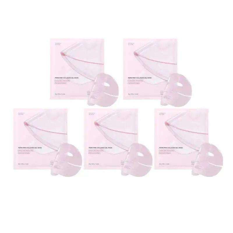 Bio-Collagen Real Deep Mask – Overnight Hydrating Face Mask for Pore Tightening & Elasticity | Deep Absorbing Hydrogel Sheet Mask for Glass Skin | 1pc.