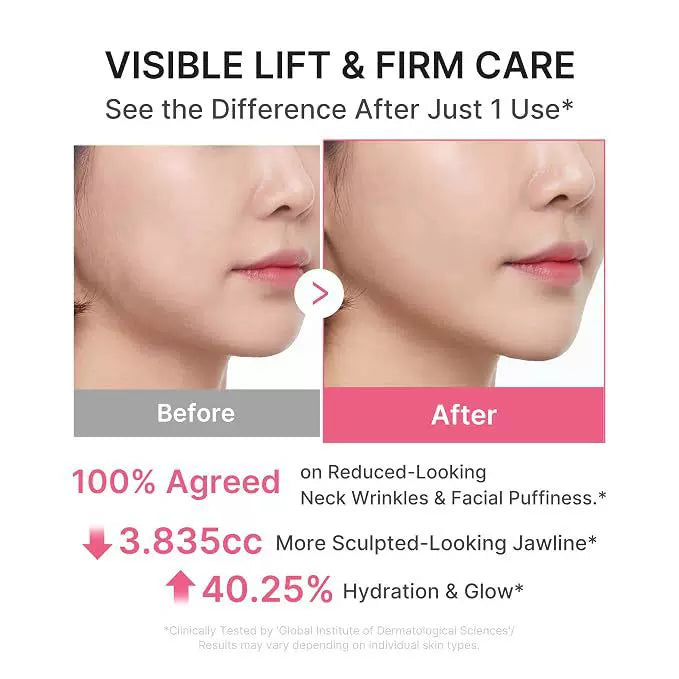 Cross-border TK Hot Item PDRN Collagen Neck Cream Neck Gua Sha Massage Cream with Volufiline 5%