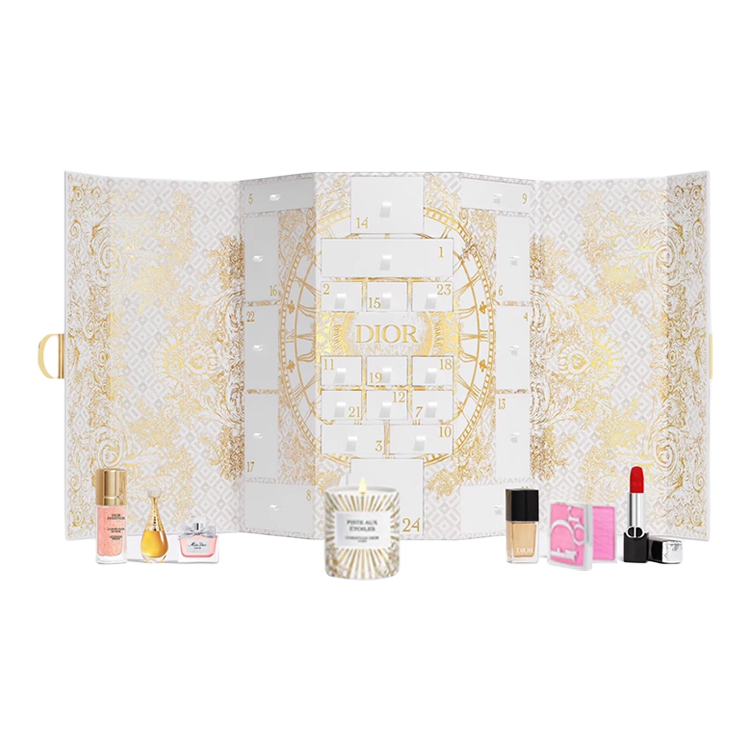 DIOR Fantasy Star Wish Limited Edition 30 Avenue Montaigne Countdown Calendar Makeup Set Complexion Moisturizing Matte Lift Fragrance Cosmetics
