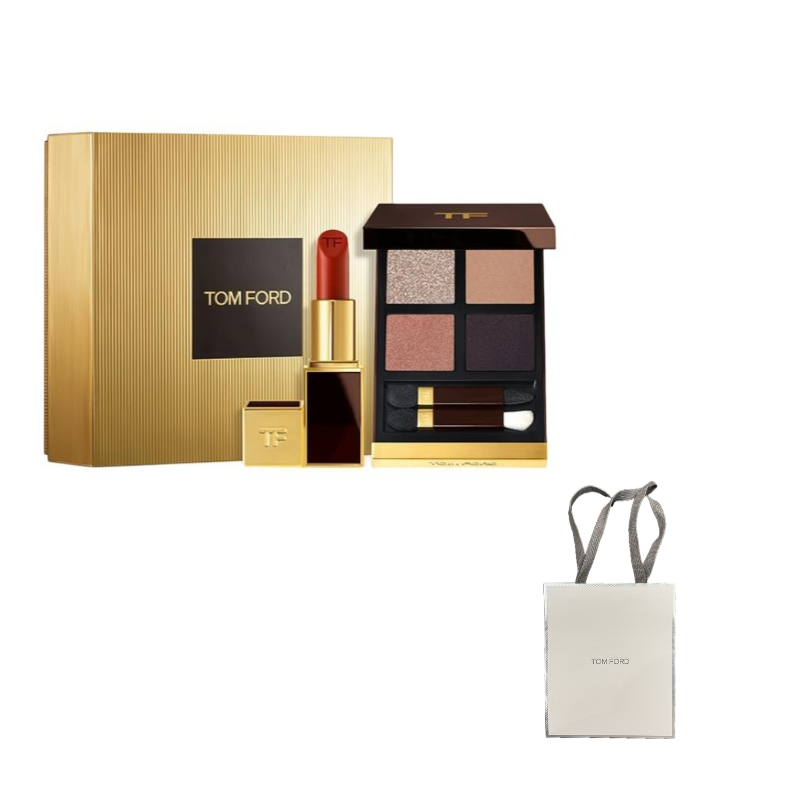 TF Qixi Limited Lipstick + Eyeshadow + Handbag.