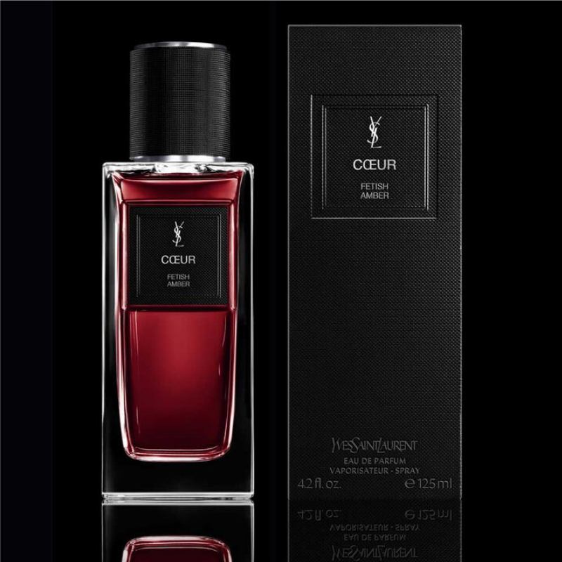 عطر سان لوران COEUR مع علبته السوداء