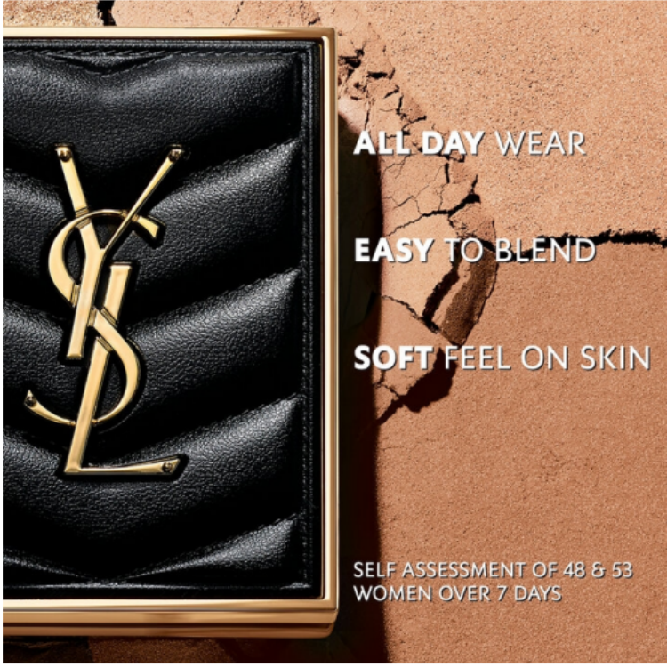 YSL Couture Mini Clutch Eyeshadow Palette - Smooth Fine Powder.